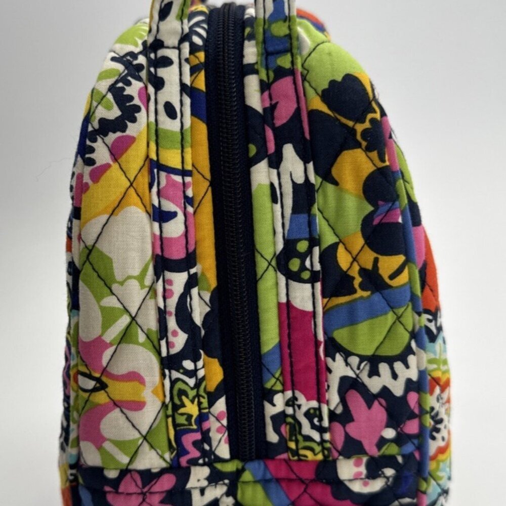Vera Bradley Lunch Bunch Bag Insulated Lunchbox Snack Pockets Rio Colorful NEW - Picture 8 of 11